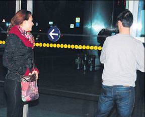 İçeride mahsur kaldı