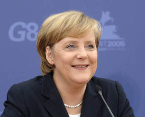 Schumacher'den sonra Angela Merkel de...