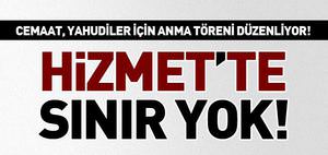 Cemaat'ten Yahudiler için anma töreni!