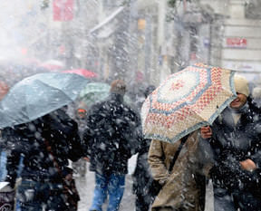 İstanbul'a tekrar kar geliyor!