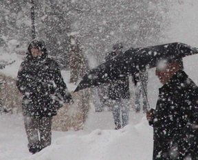 Balkanlardan Türkiye’ye kar uyarısı