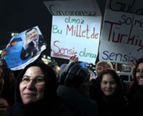 Başbakan Erdoğan'a coşkulu karşılama