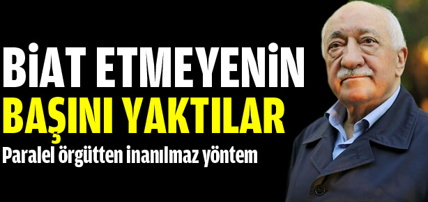 Biat etmeyenin başını yaktılar