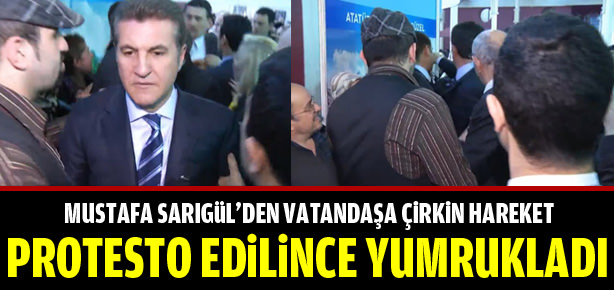 Sarıgül vatandaşı yumrukladı!