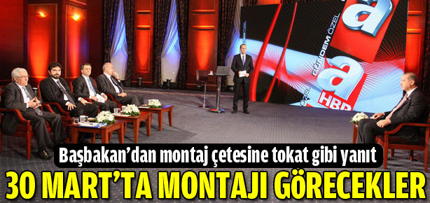30 Mart’ta fotomontajı görecekler