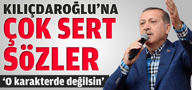 Başbakan’dan Kılıçdaroğlu’na sert sözler