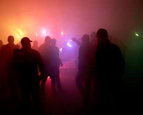 Trabzon'da yumurtalı protesto