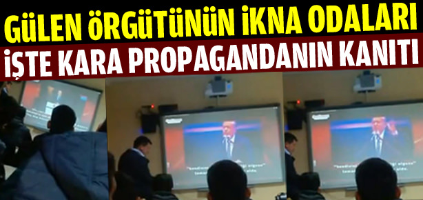 Paralel örgütün ikna odaları!