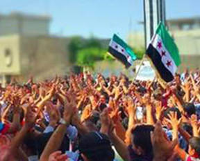 Suriye'ye destek mitingi