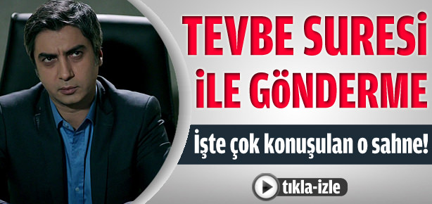 Vadi’de Tevbe Suresi ile gönderme