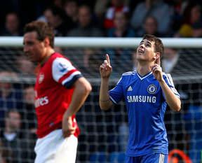 Chelsea Arsenal'e acımadı!
