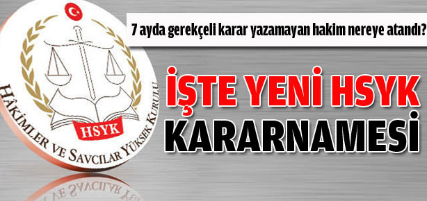 271 hakim ve savcının görev yeri değişti