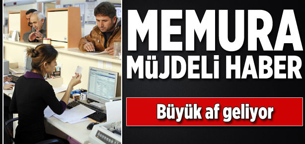 Memura disiplin affı