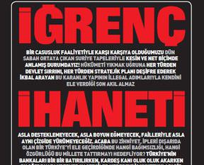 Medya devleri ihanete karşı tek yürek