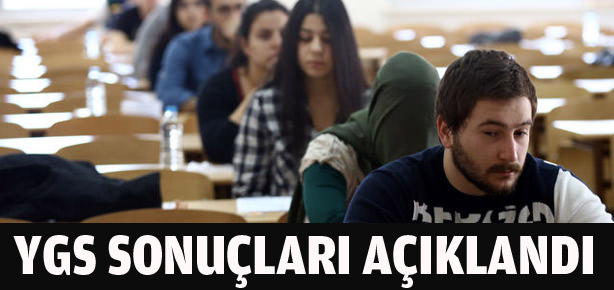 YGS sonuçları açıklandı!