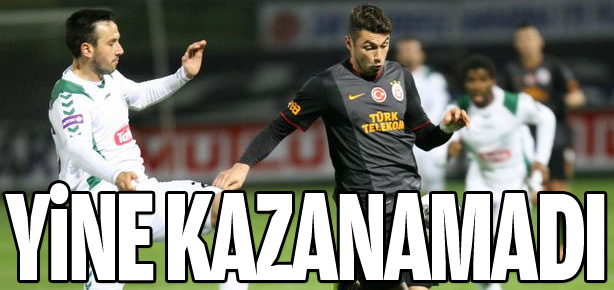 Galatasaray yine kazanamadı!