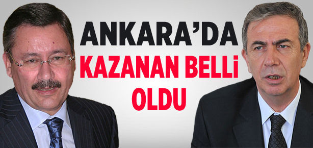 Gökçek galibiyetini ilan etti