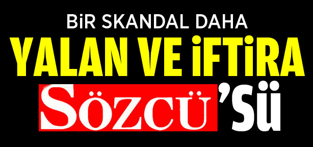 Skandal Sözcü