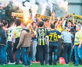 Samandıra yandı