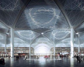 3. havalimanının ilk proje taslakları