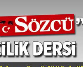 Yargıdan Sözcü’ye habercilik dersi