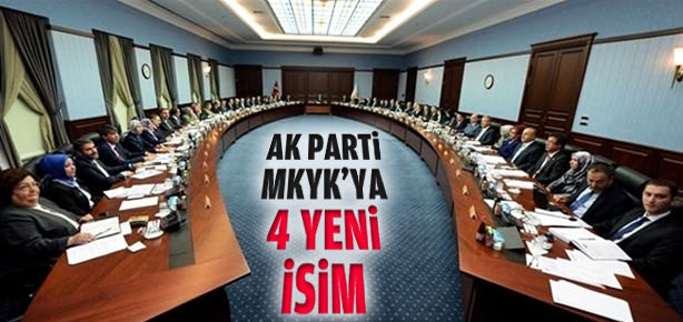 AK Parti MKYK’ya 4 yeni atama