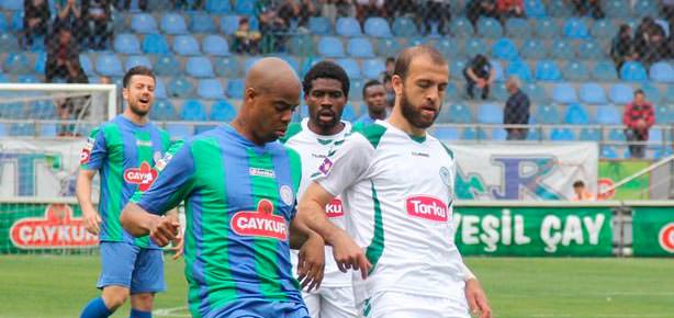 Çaykur Rizespor Konya'yı avladı