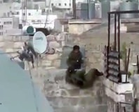 İsrail askerlerinin rezil olduğu an