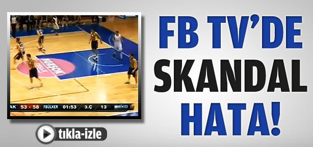 FB TV’de skandal hata!