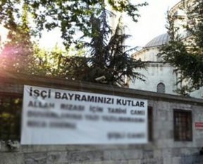 Camiden ilginç 1 Mayıs ricası