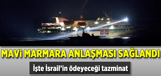 İsrail ile anlaşma sağlandı