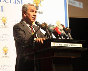 Arınç: "Geçmişin acısını çıkartıyoruz"