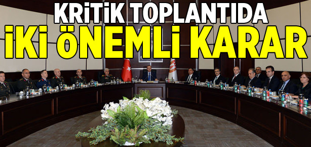 Savunma toplantısında 2 önemli karar