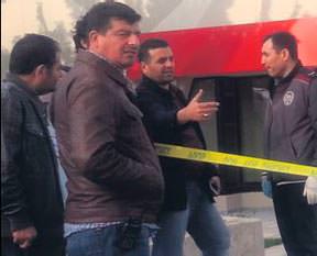 Bankada kar maskeli soygun