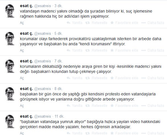 'Erdoğan vatandaşa yumruk attı' yalanı!-1