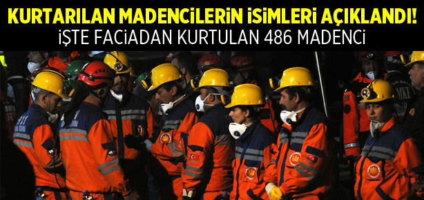 O işçilerin isimleri açıklandı!