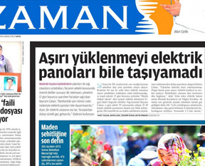 Zaman'ın patronu koruma telaşı
