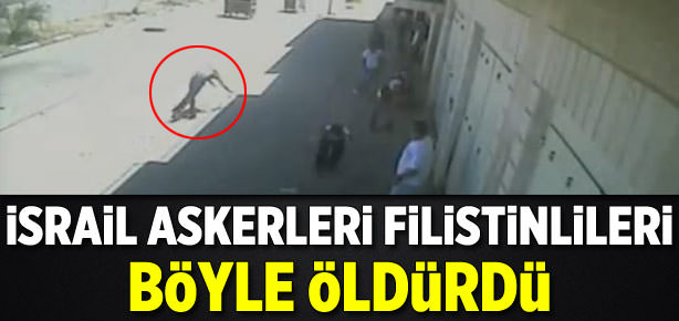 İsrailli askerler Filistinlileri böyle öldürdü