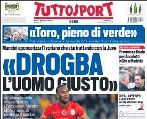 Juve Drogba'yı alsın