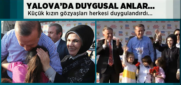 Küçük kız herkesi duygulandırdı!
