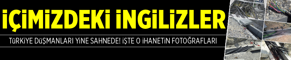 YHT hattına verilen zarar fotoğraflandı