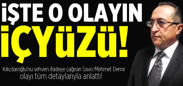 İşte sehven olayının içyüzü