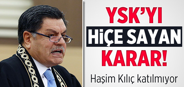 YSK'yı hiçe sayan talep