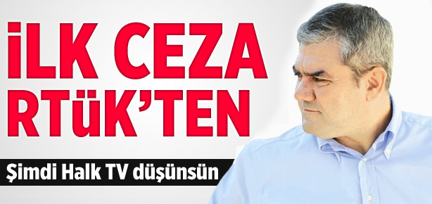 Skandal söze ilk ceza RTÜK'ten