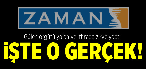 Gülen örgütü yalana doymuyor