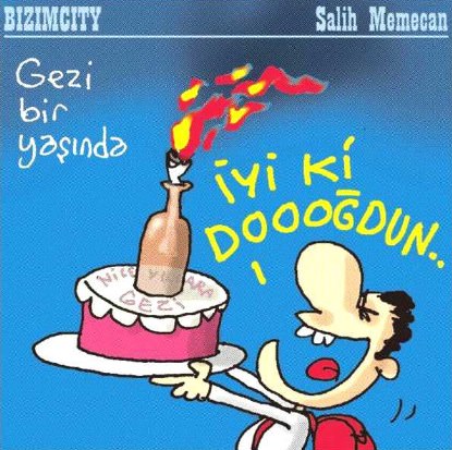 Salih Memecan'dan anlamlı Gezi karikatürü
