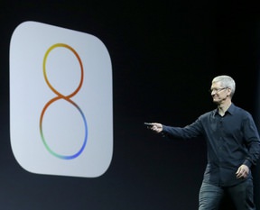 Apple iOS 8'i dünyaya tanıttı
