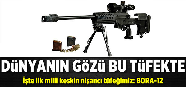 Milli tüfeğe yoğun ilgi