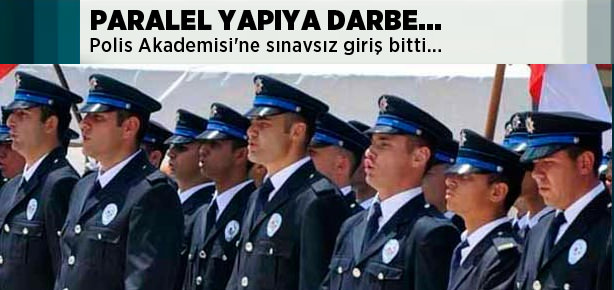 Polis Akademisi'ne sınavsız giriş bitti