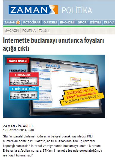 Zaman yine rezil oldu!